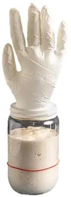 Sourdough oven glove waving